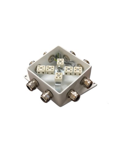 КМ-О (12к*6,0)-IP66-120х120, пять вводов: Коробка монтажная огнестойкая в Севастополе