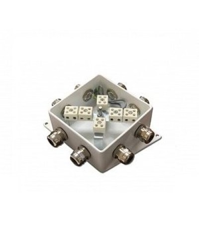 КМ-О (12к*10,0)-IP66-120х120, два ввода: Коробка монтажная огнестойкая в Севастополе