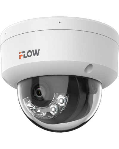 F-IC-2422C2MS(4мм). Бюджетная IP-видеокамера купольная. i-FLOW в Севастополе