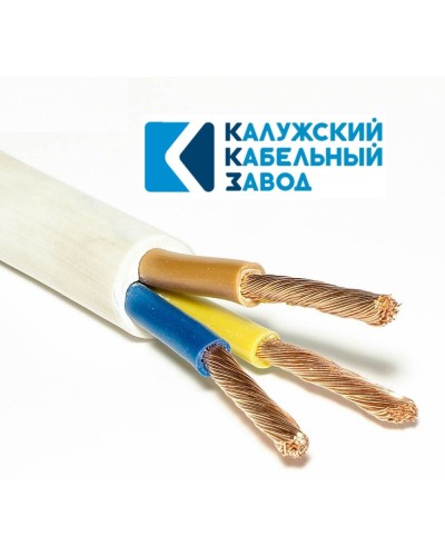 ПВС 3х10,0 белый ГОСТ ККЗ. Провод со скрученными жилами. ККЗ (Калужский Кабельный Завод) в Севастополе