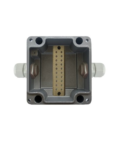 МКС Мороз, 2ВК, с датчиком вскрытия корпуса (тампером), IP66/IP68. Коробка коммутационная металлическая. Магнито-Контакт в Севастополе