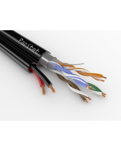 ParLan combi F/UTP4 Cat5e + 2х0,75 PE. Кабель «витая пара» (LAN) для структурированных систем связи. Паритет в Севастополе