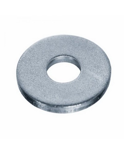 Шайба с широкими полями (кузовная) оцинкованная M12 (DIN 9021) (100 шт) (PR08.3927). Шайба с широкими полями. Промрукав в Севастополе