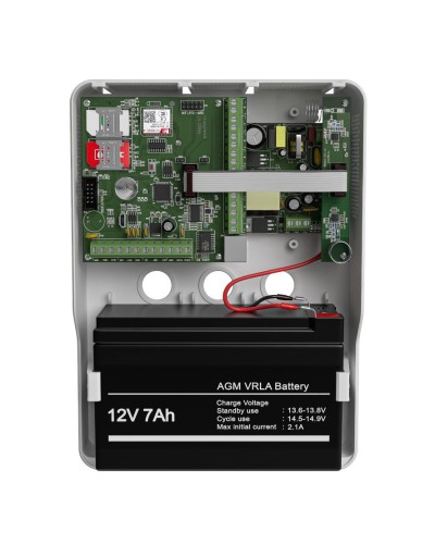 Mega v.5 LTE в корпусе (под АКБ 1,2-7 Ач с БРП 12V 2,5А). Панель охранная радиоканальная. Ритм в Севастополе