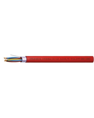 КПСВЭВнг(А)-LS 3х2х2,5 (Спецкабель). Кабель симметричный для систем сигнализации и управления, групповой прокладки, с пониженным дымо- и газовыделением. Спецкабель в Севастополе