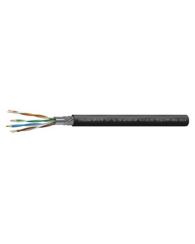 СПЕЦЛАН SF/UTP Cat 5e ZH нг(А)-HF 4х2х0,52. Кабель «витая пара» (LAN) для структурированных систем связи. Спецкабель в Севастополе