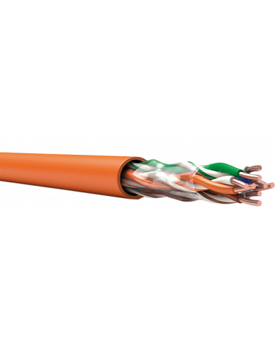 TechnoLAN U/UTP Cat 5e PVC LS нг(A)-FRLS 2x2x0,52. Кабель «витая пара» (LAN) для структурированных систем связи. СПКБ-Техно в Севастополе