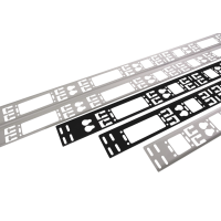 ВКО-М-24.150-9005. Вертикальный кабельный органайзер. ЦМО