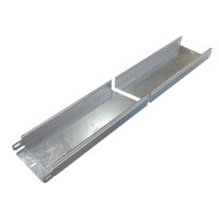 Лоток неперфорированный Сендземира 0,7мм 150х50х3000 (LN150503000071). Лоток неперфорированный. ВМК