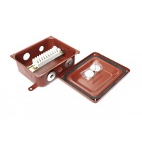 КЗНА-08 У3 IP43 (zeta30331). Клеммная коробка с наборными зажимами. ЗЭТА